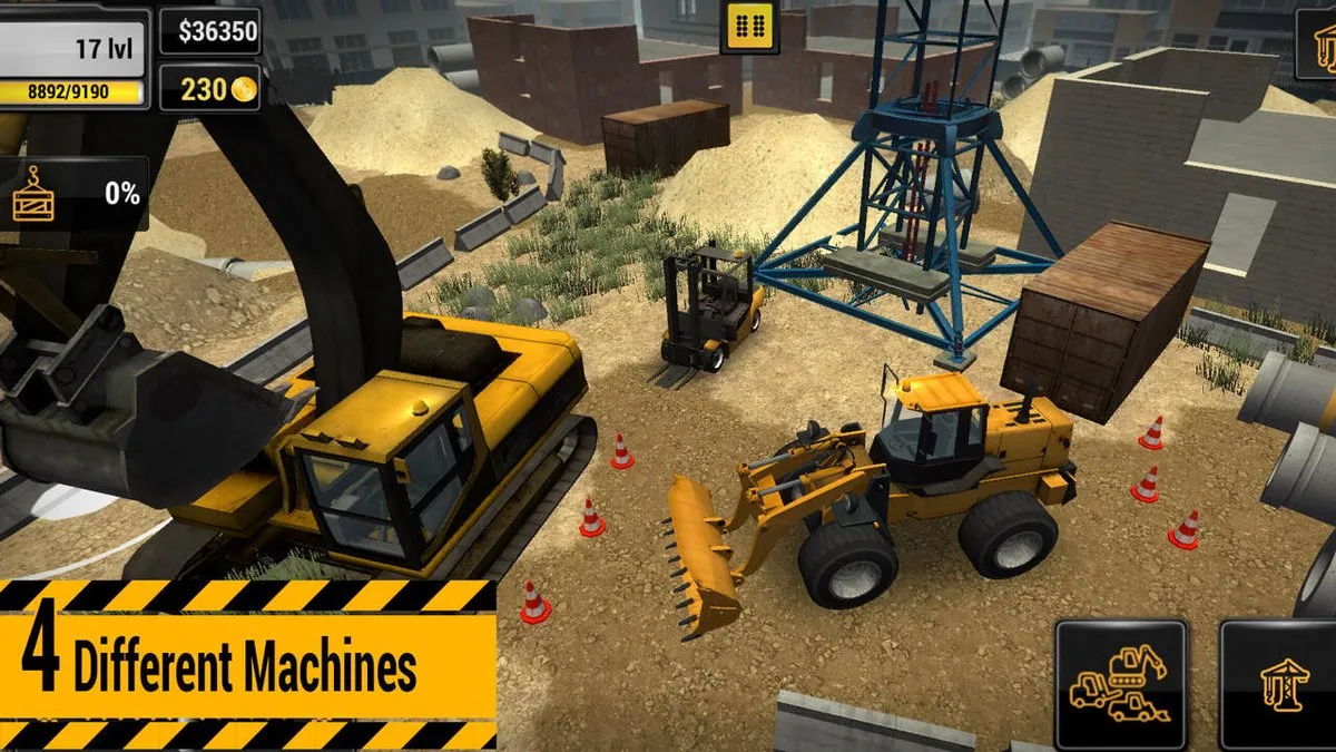 Mindscape Construction Machines Simulator - Nintendo Switch