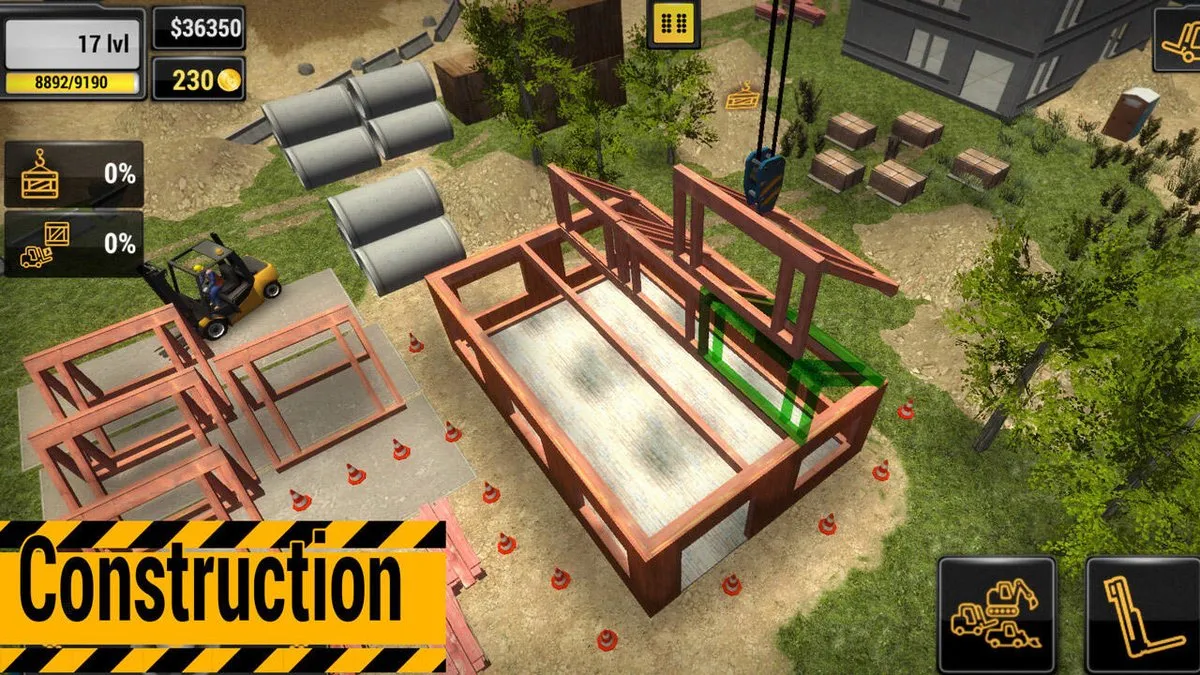 Mindscape Construction Machines Simulator - Nintendo Switch