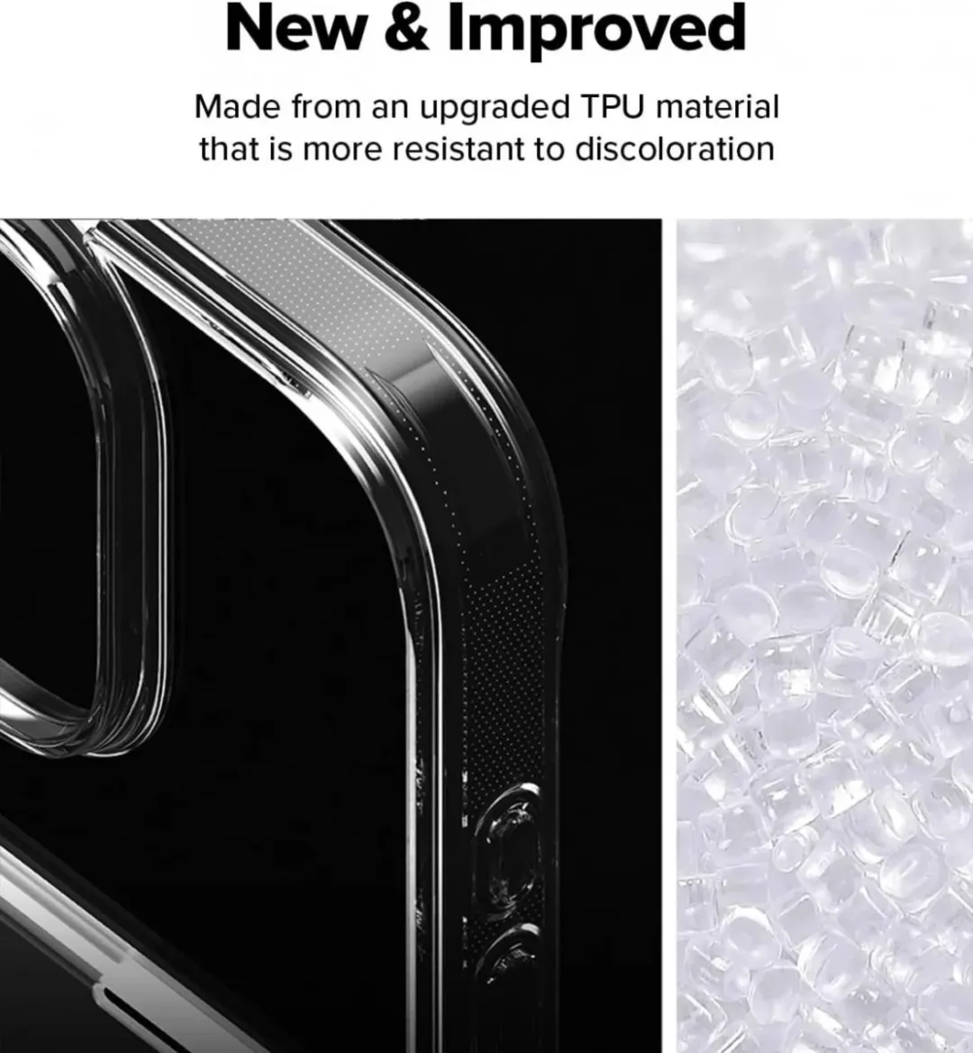 Ringke Fusion Card Hoesje iPhone 16 Pro Max - Transparant