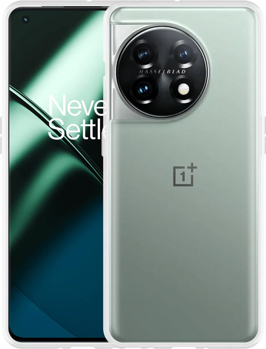 Just in Case Cazy Siliconen Hoesje OnePlus 11 - Transparant - MPN 8049056