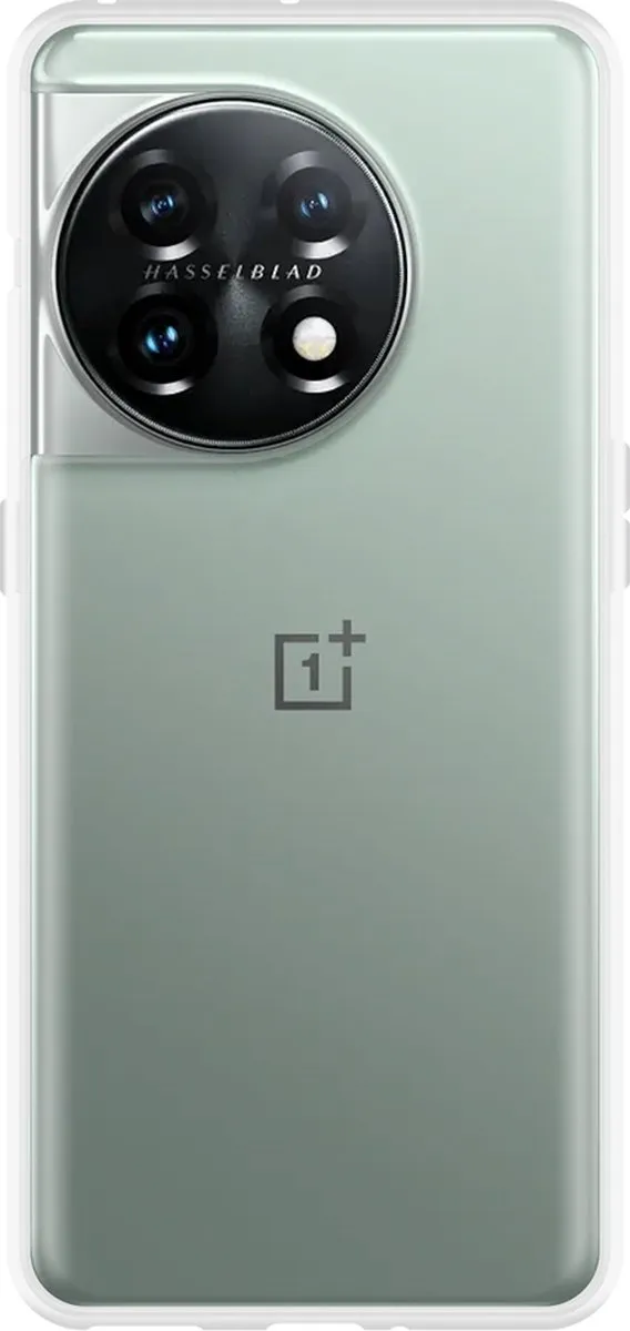 Just in Case Cazy Siliconen Hoesje OnePlus 11 - Transparant - MPN 8049056