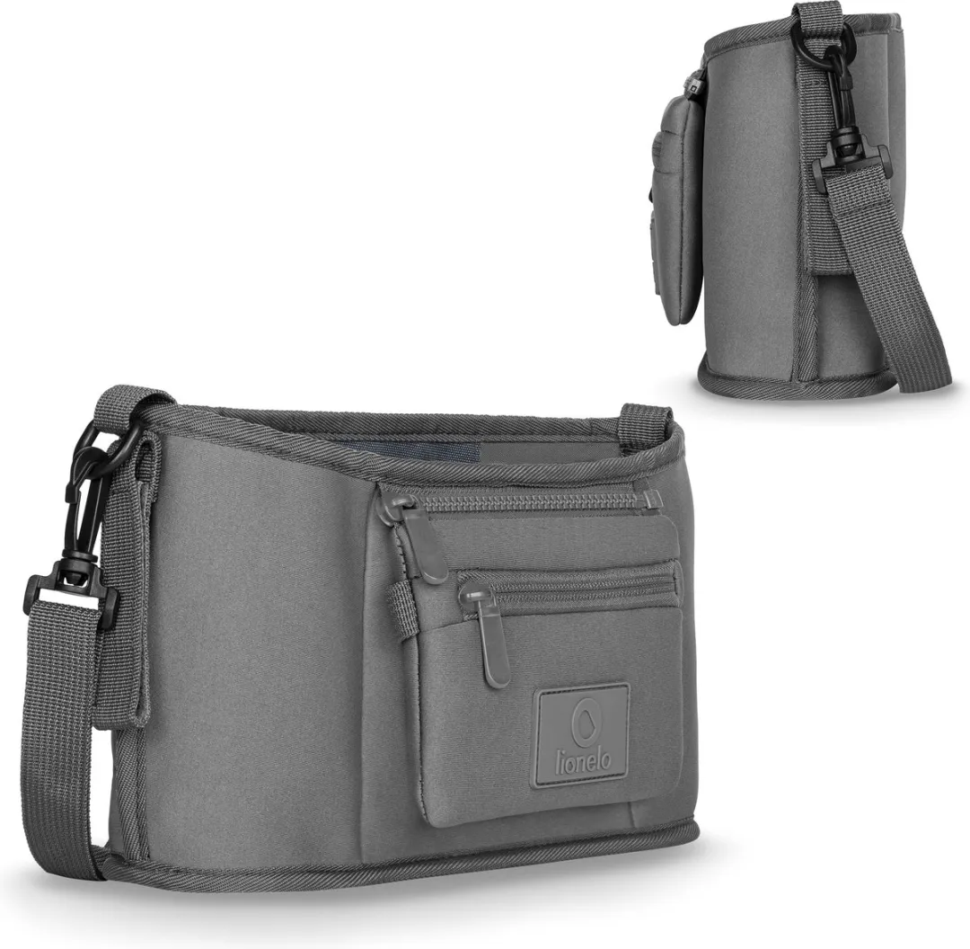 Lionelo Little Cube Buggy Organizer - 2 Flessenvakken - Groen