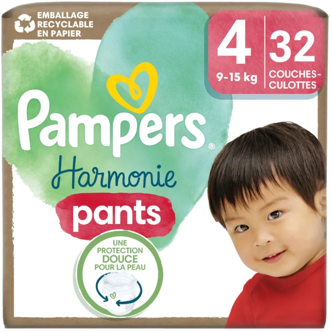 Pampers Harmonie Luierbroekjes Maat 4 32 Stuks