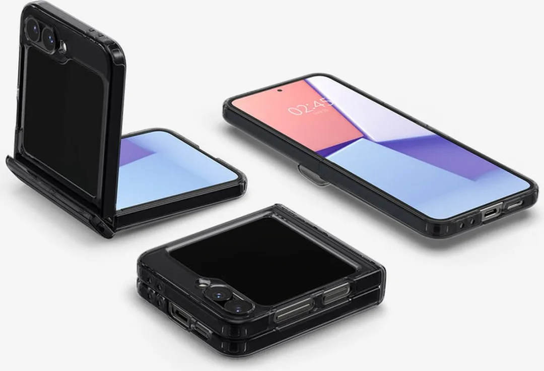 Spigen Ultra Hybrid Hoesje Z Flip 6 - Transparant/Print