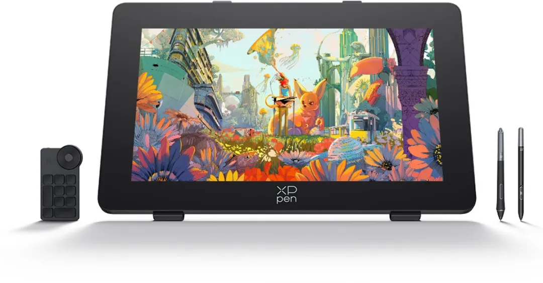 XPPen Artist Pro 24 (Gen 2) 4K - Grafisch tablet met 24-inch 4K-scherm (3840 x 2160) - Dubbele X3 Pro Smart Chip-stylus met 16384 drukniveaus - Compatibel met Windows, Mac, Linux, Chrome en Android