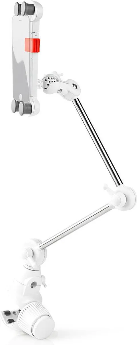 Nedis Tabletstandaard TDMT111WT - 10-12" - Metaal Wit
