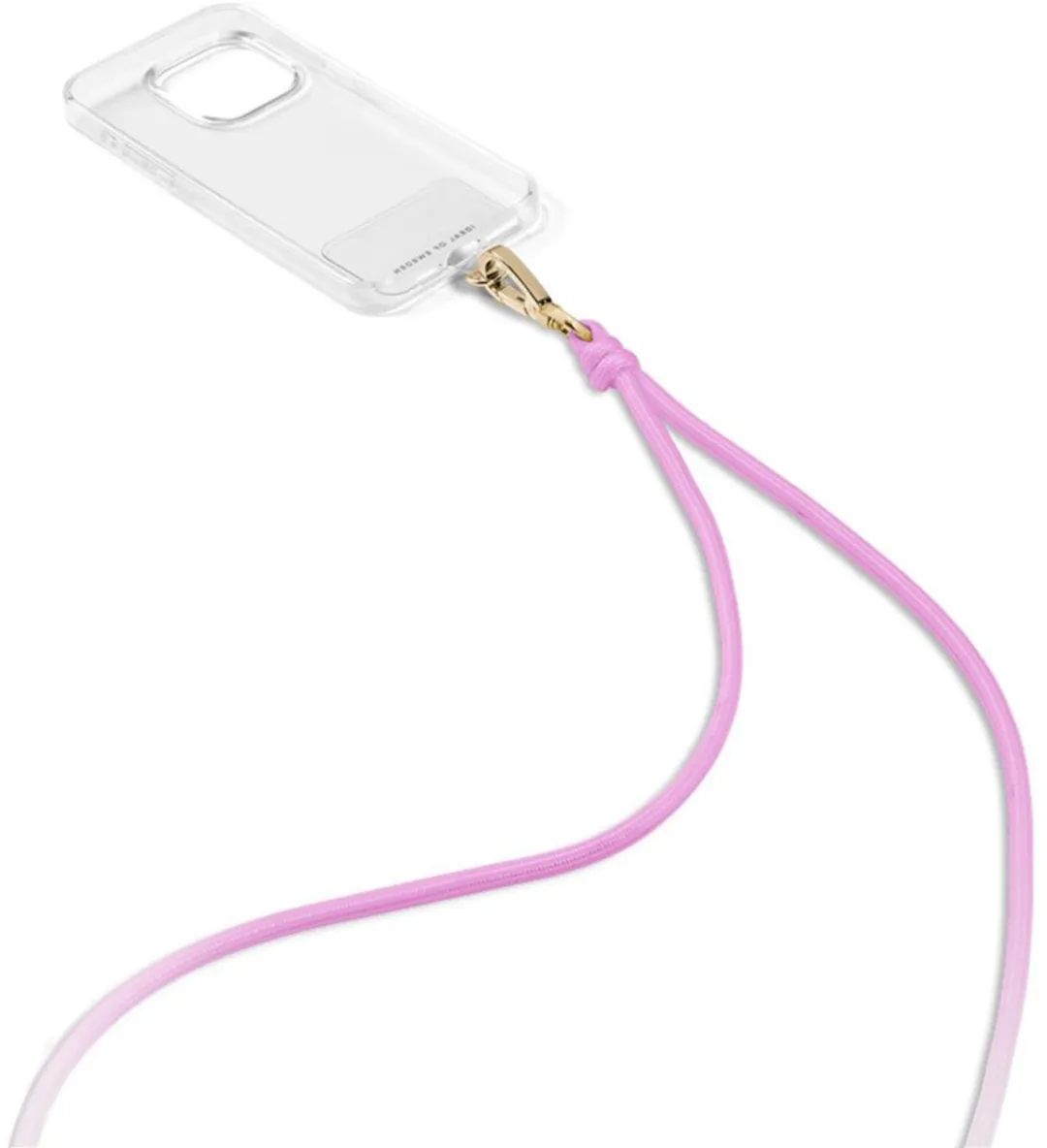 iDeal of Sweden Cord Phone Strap Universal - Telefoonkoord - Universeel - Bubblegum Pink Ombre
