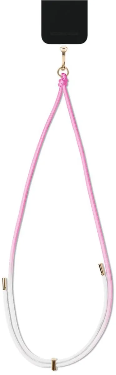 iDeal of Sweden Cord Phone Strap Universal - Telefoonkoord - Universeel - Bubblegum Pink Ombre