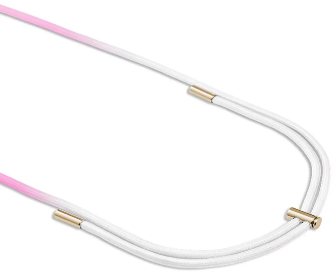 iDeal of Sweden Cord Phone Strap Universal - Telefoonkoord - Universeel - Bubblegum Pink Ombre