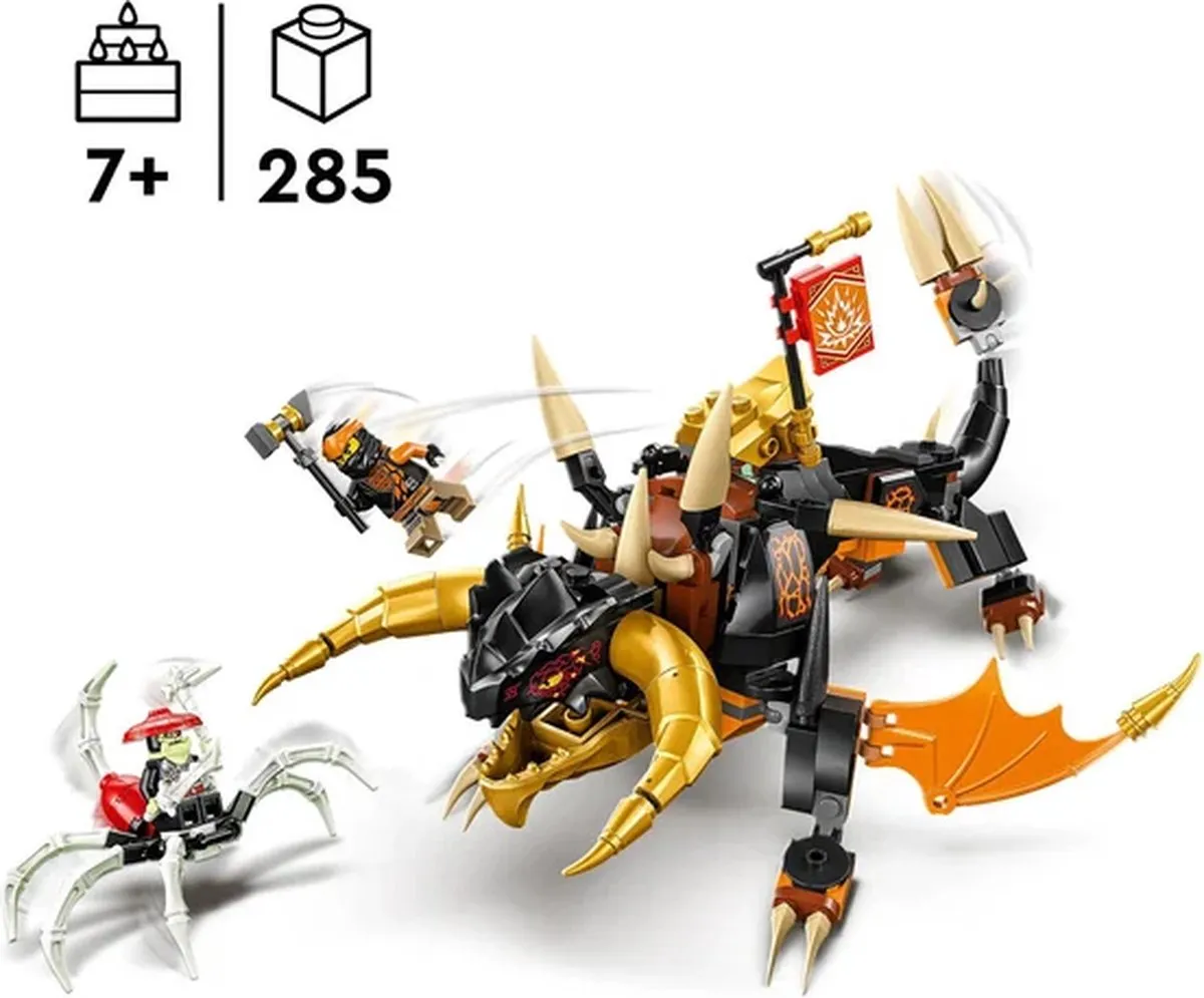 LEGO Ninjago Cole's Aardedraak EVO 71782 - afbeelding 6 van 6