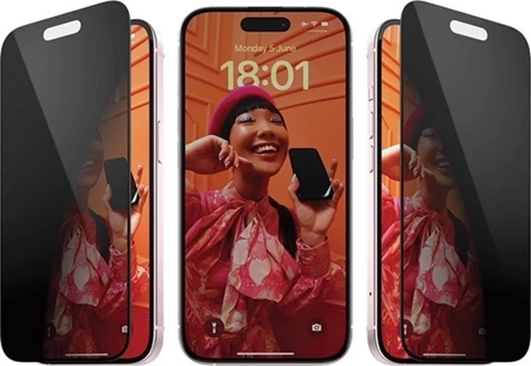 PanzerGlass Beschermingspakket iPhone 15 3-in-1 - Doorzichtig zwart - afbeelding 6 van 6