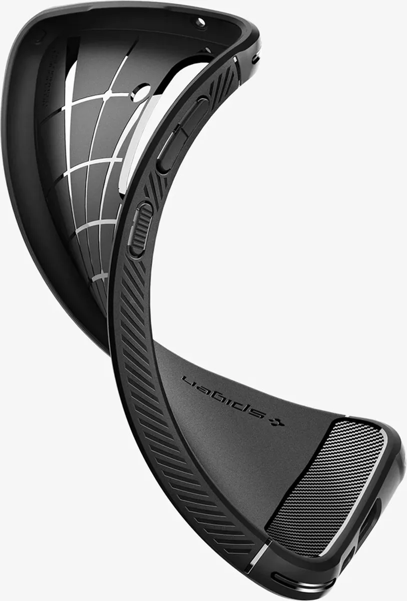 Spigen Rugged Armor ACS06376 Hoesje - Samsung Galaxy S23 FE - Zwart