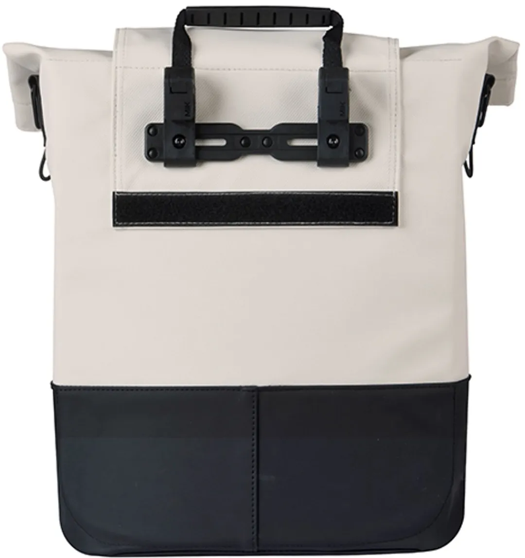 Basil Cove Enkele Fietstas 16L - Wit/Zwart