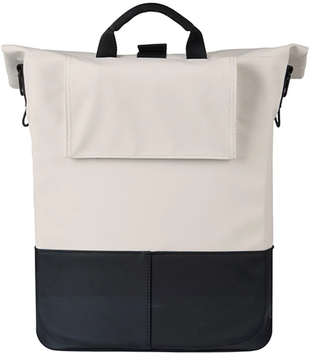 Basil Cove Enkele Fietstas 16L - Wit/Zwart - afbeelding 6 van 6