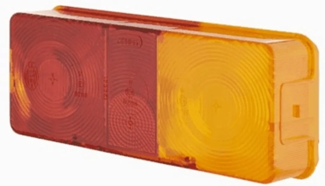 Hella Reserveglas Achterlichtunit - Geel/Rood