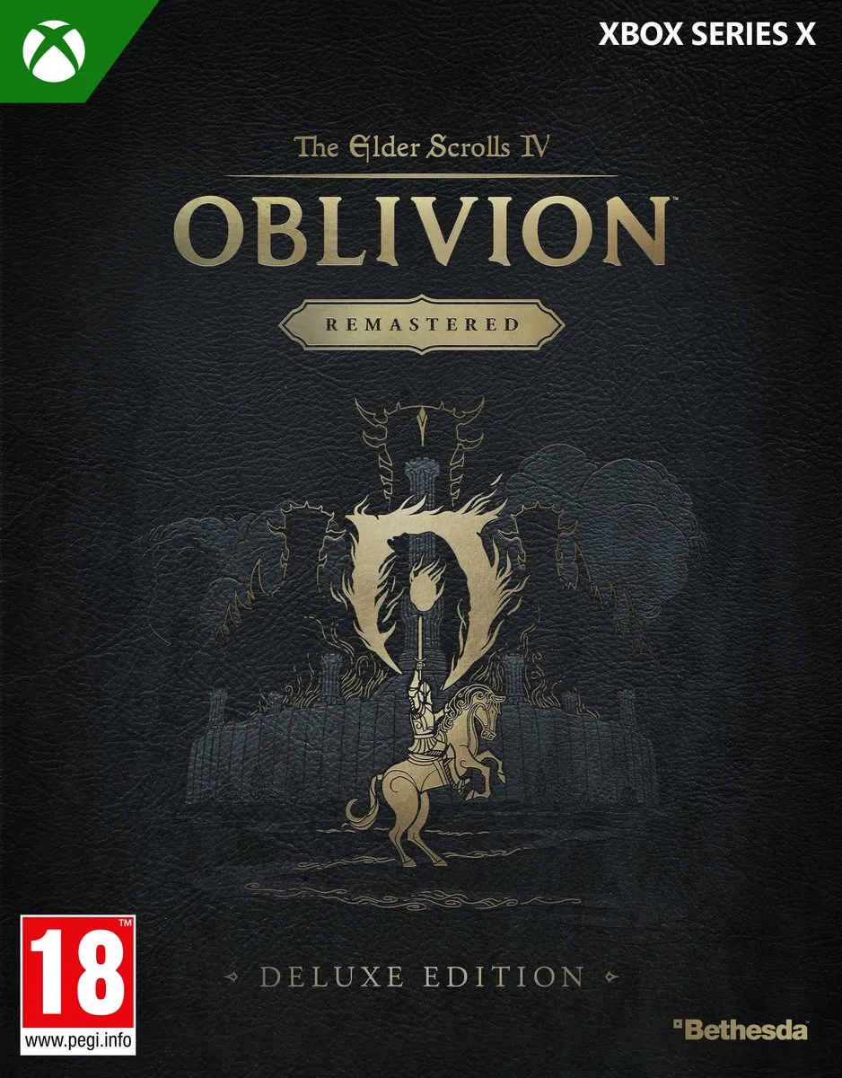 Microsoft The Elder Scrolls IV Oblivion Remastered Deluxe Edition Xbox Series X