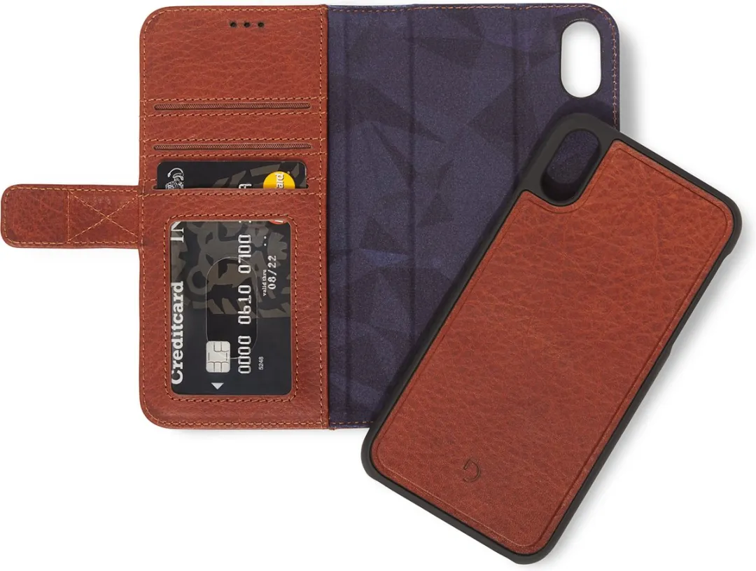 Decoded Wallet Case iPhone Xs Max - Kaneel Bruin