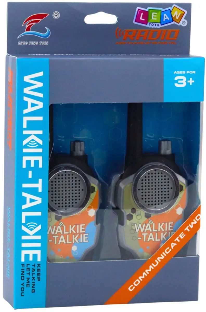 Lean Toys Walkie Talkies Camouflage - 2 Stuks