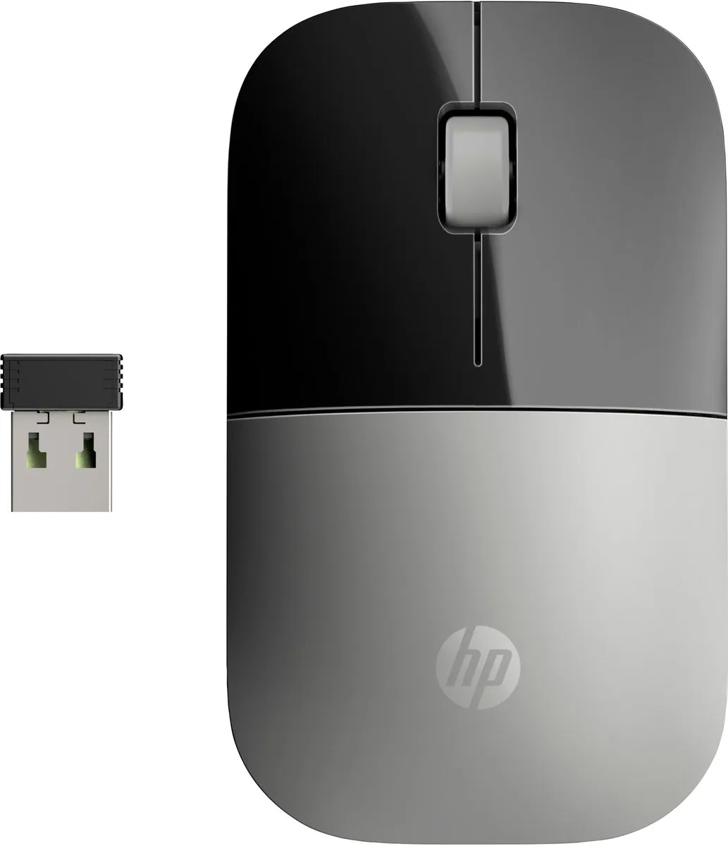 HP Z3700 Draadloze Muis X7Q44AA - Zwart/Zilver