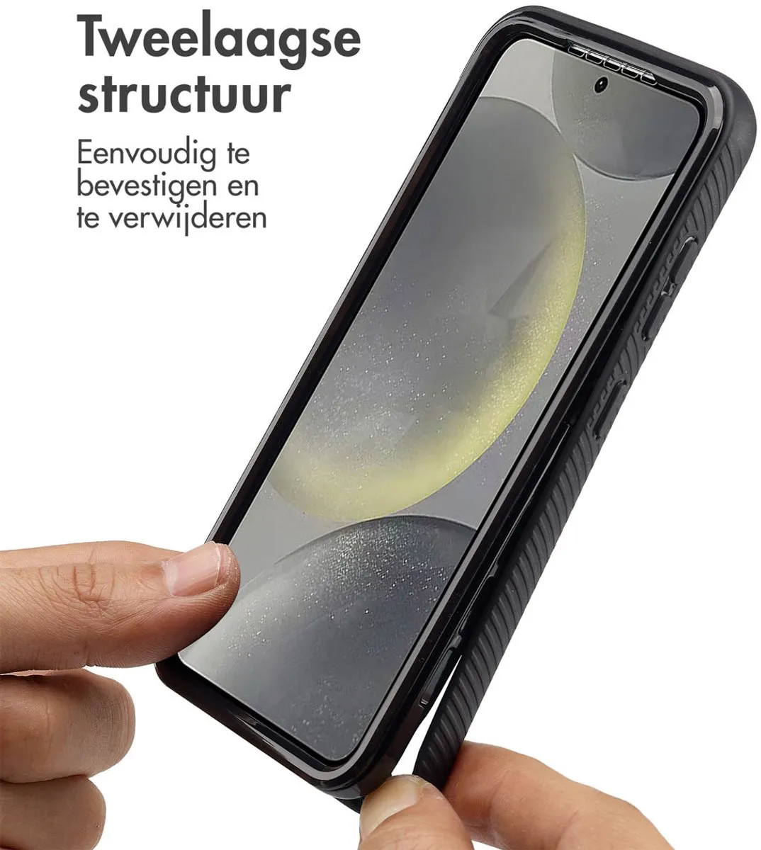 Imoshion Hoesje Samsung Galaxy S25 - Zwart