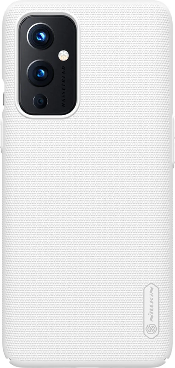 Nillkin OnePlus 9 Hoesje Frosted Shield - Wit