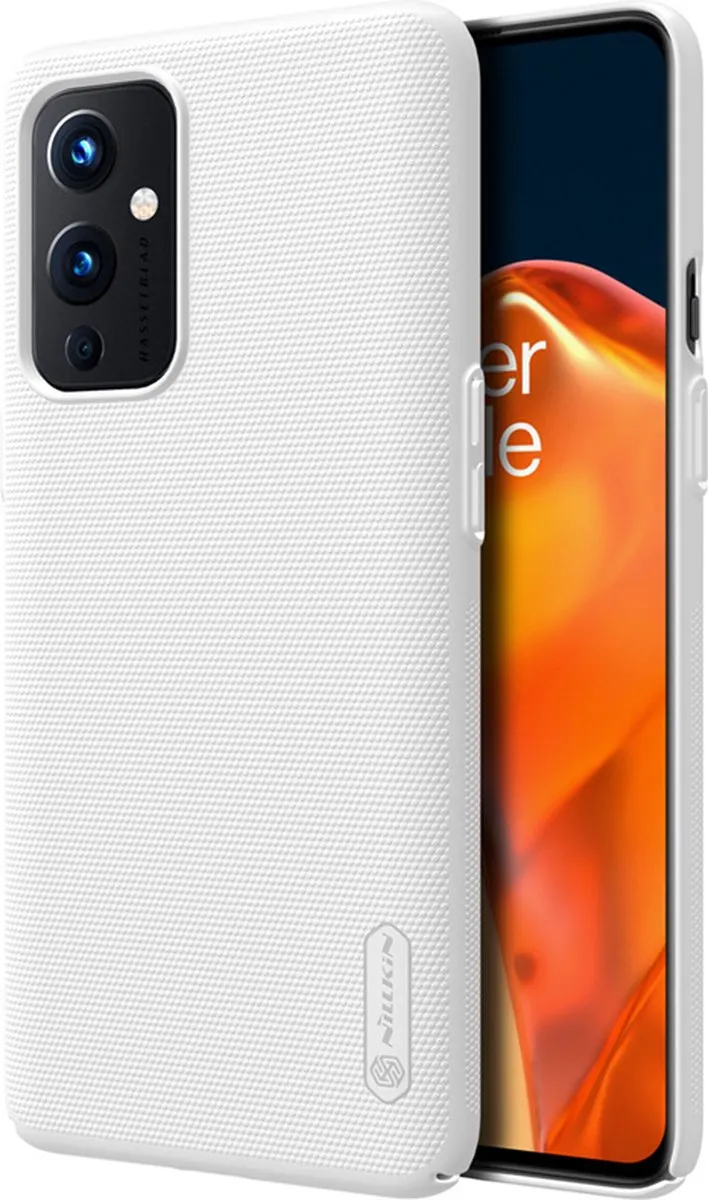 Nillkin OnePlus 9 Hoesje Frosted Shield - Wit