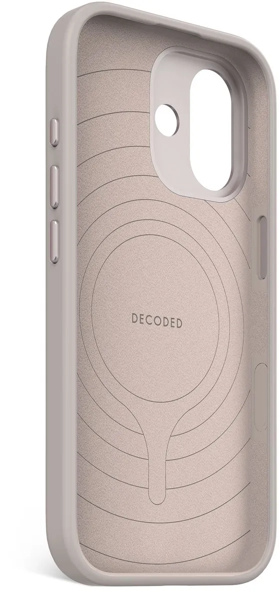 Decoded D25IPO17BCS9SE Siliconen Hoesje iPhone 17 - Soft Taupe Beige