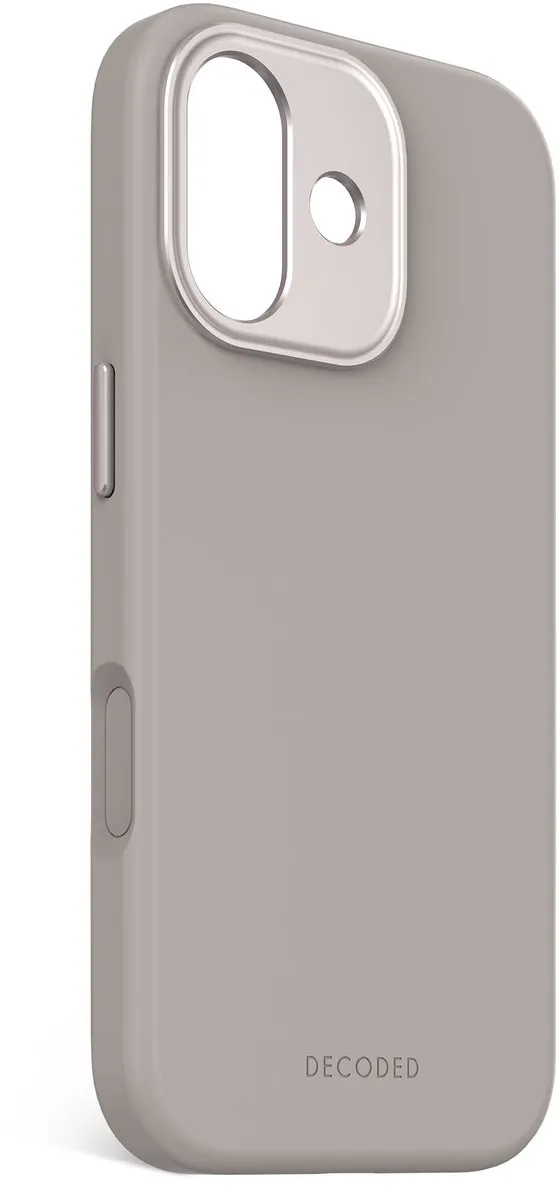 Decoded D25IPO17BCS9SE Siliconen Hoesje iPhone 17 - Soft Taupe Beige