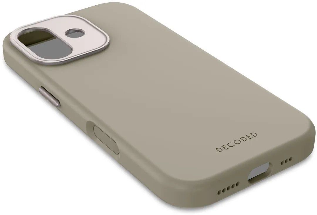 Decoded D25IPO17BCS9SE Siliconen Hoesje iPhone 17 - Soft Taupe Beige