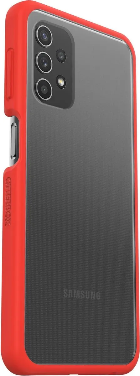 OtterBox React 77-82326 Hoes Samsung Galaxy A32 5G - Transparant/Rood - afbeelding 6 van 6