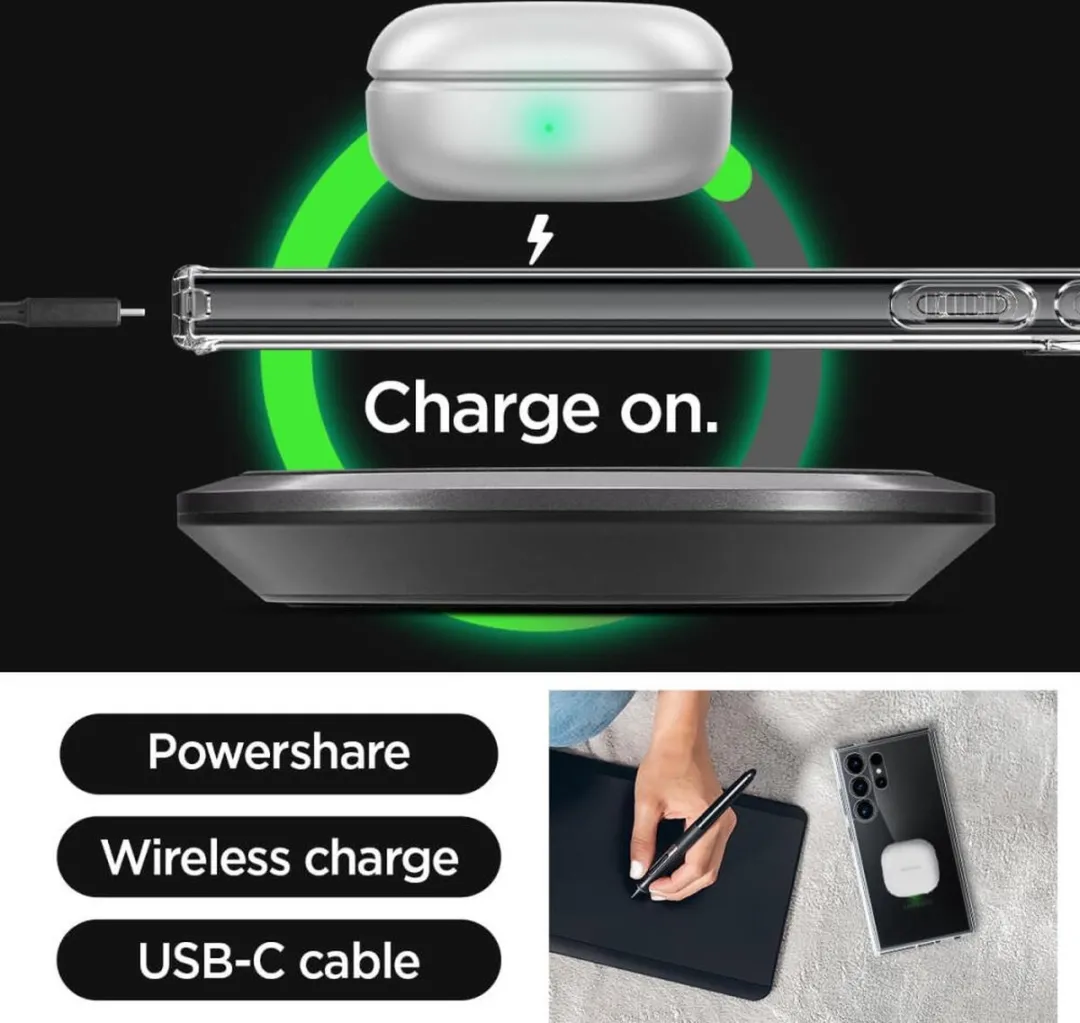 Spigen Ultra Hybrid ACS07349 Hoesje - Samsung Galaxy S24 - Transparant - afbeelding 6 van 6