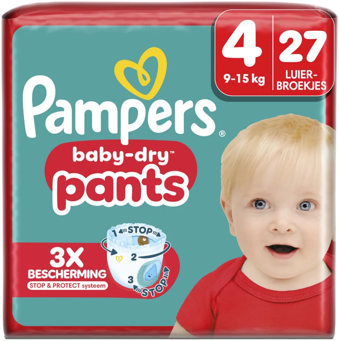 Pampers Baby-Dry Pants Maat 4