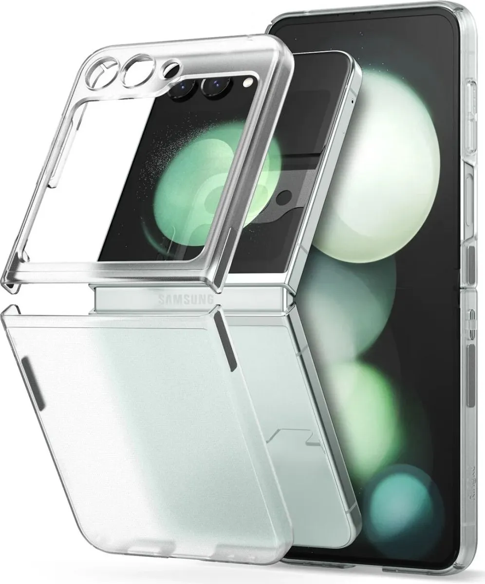 Ringke Slim Hoesje Samsung Galaxy Z Flip 5 - Transparant Matte - afbeelding 6 van 6