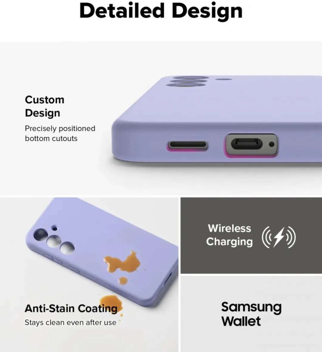 Ringke Silicone Magnetic Hoesje Samsung Galaxy S25 - Paars - afbeelding 6 van 6