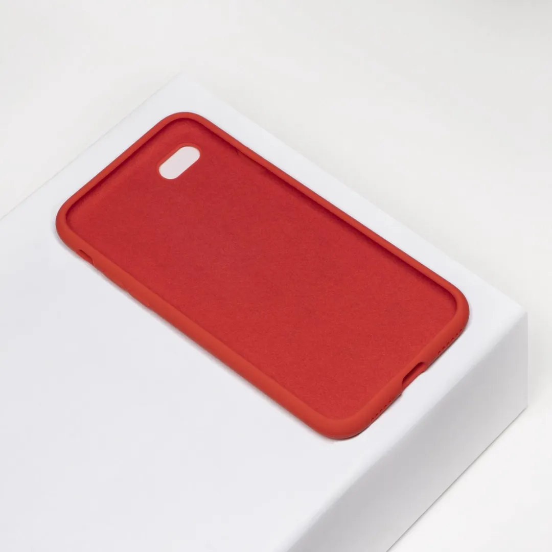 BMAX Siliconen Hoesje iPhone 7 Plus - Rood - BMAX115248