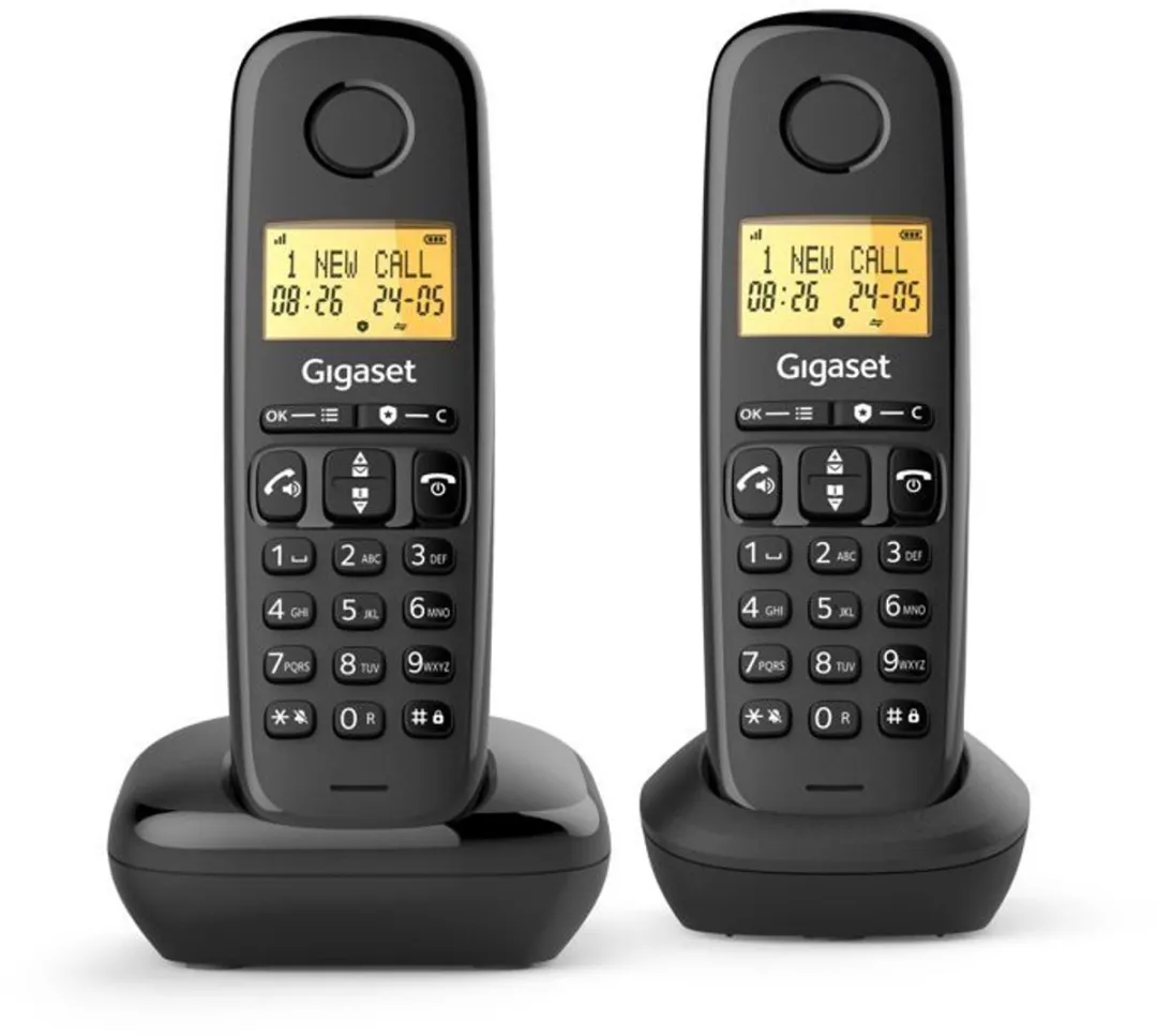 Gigaset Basic 100 Duo Vaste Telefoon - 2 Handsets - Zwart