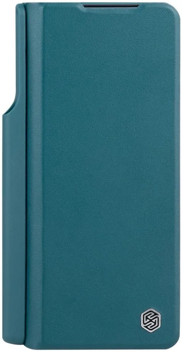 Nillkin Qin Pro Hoesje Samsung Galaxy Z Fold 4 - Groen