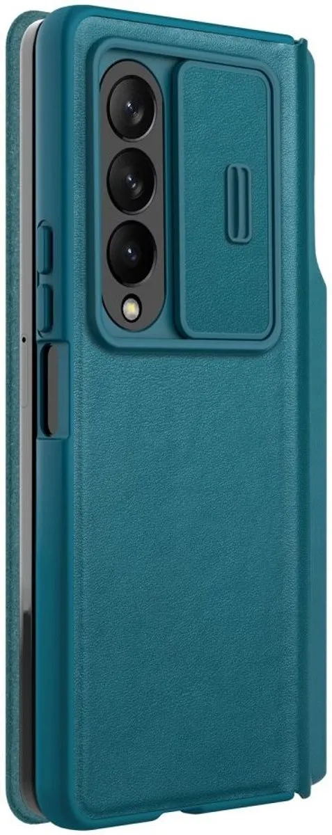 Nillkin Qin Pro Hoesje Samsung Galaxy Z Fold 4 - Groen