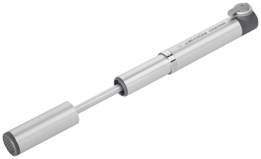 Topeak Micro Rocket Mini Fietsbandenpomp - Grijs