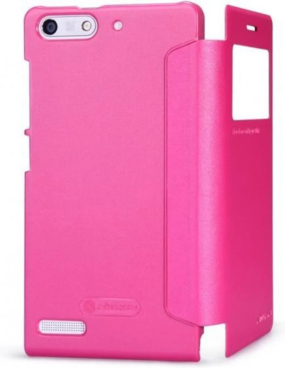 Nillkin Leather Case Huawei Ascend G6 Sparkle Series - Roze