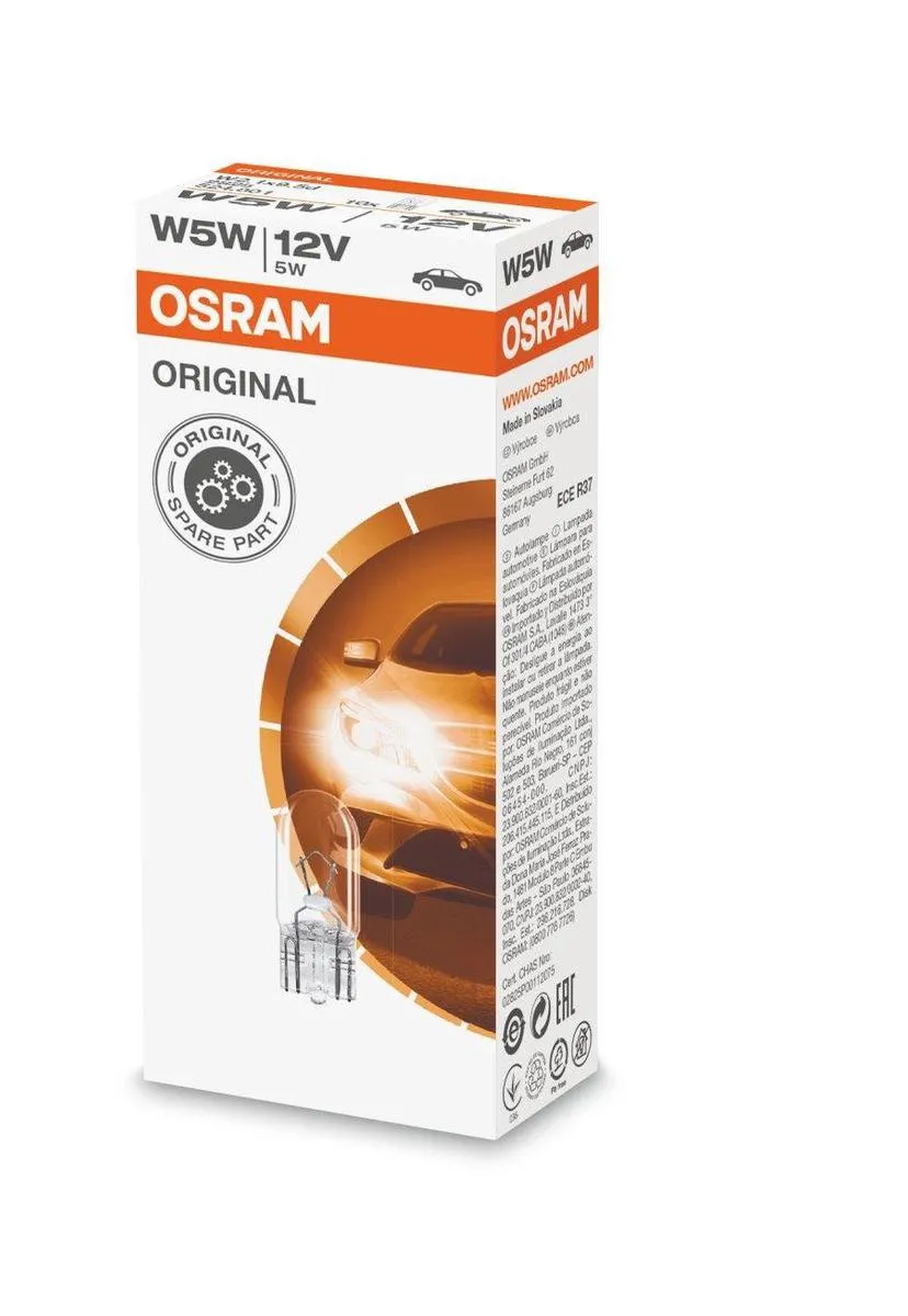 Osram Steeklamp Geel - 10 Stuks