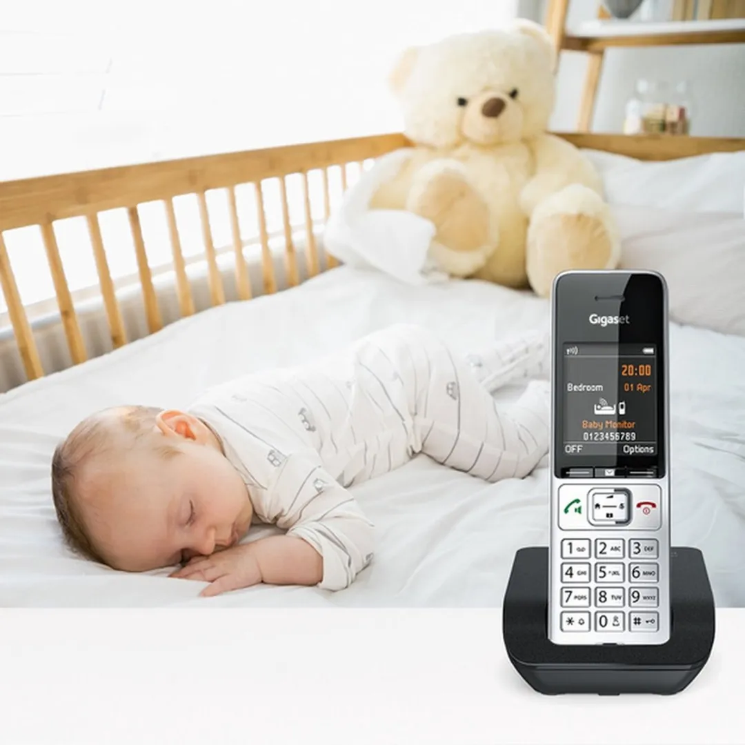 Gigaset Comfort 500 DECT Telefoon - 1 Handset - Zwart/Zilver