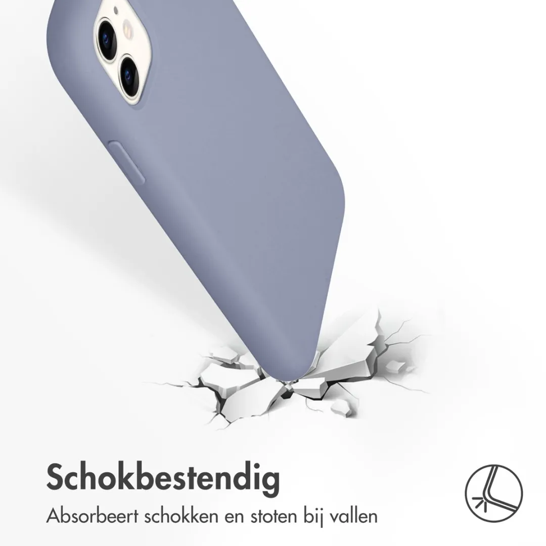 Accezz iPhone 11 Hoesje Lavendelgrijs