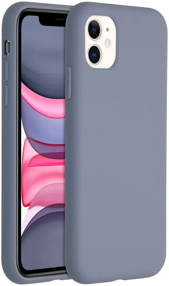Accezz iPhone 11 Hoesje Lavendelgrijs