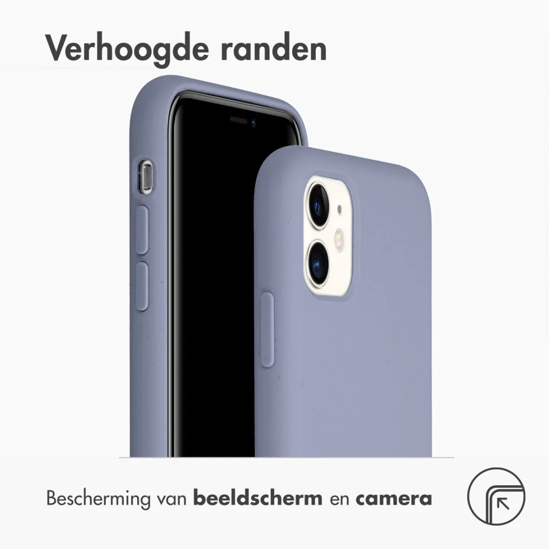 Accezz iPhone 11 Hoesje Lavendelgrijs - afbeelding 6 van 6