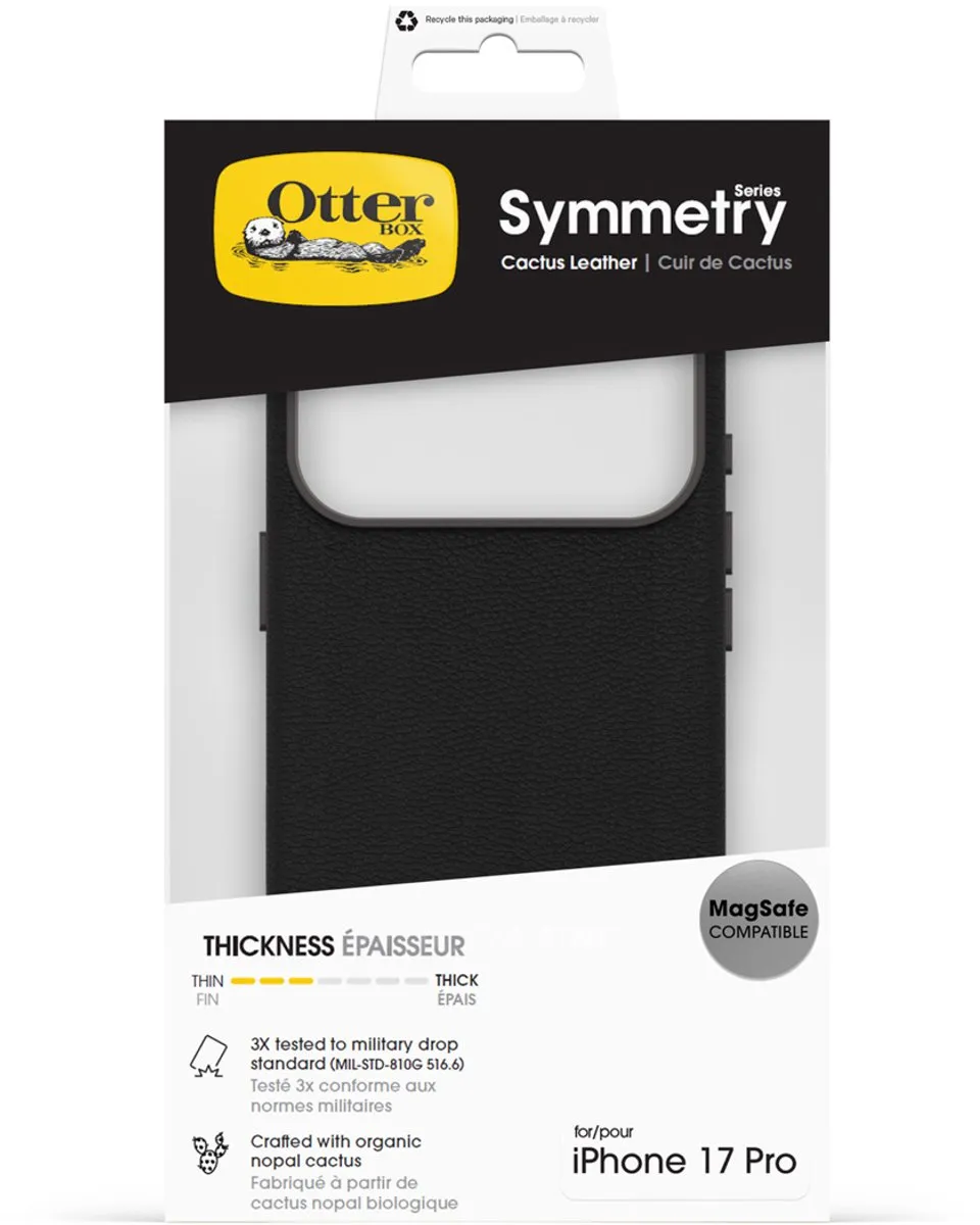 OtterBox Symmetry Cactus iPhone 17 Pro - MagSafe Backcover - Zwart