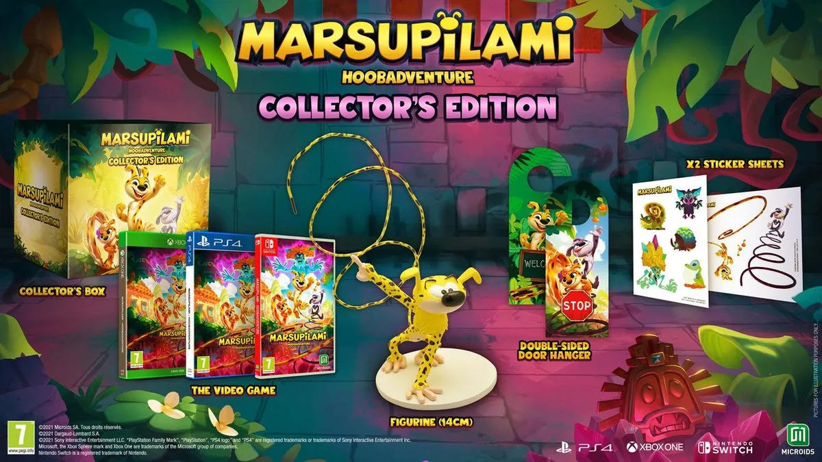 Mindscape Marsupilami Hoobadventure Collector's Edition - Switch