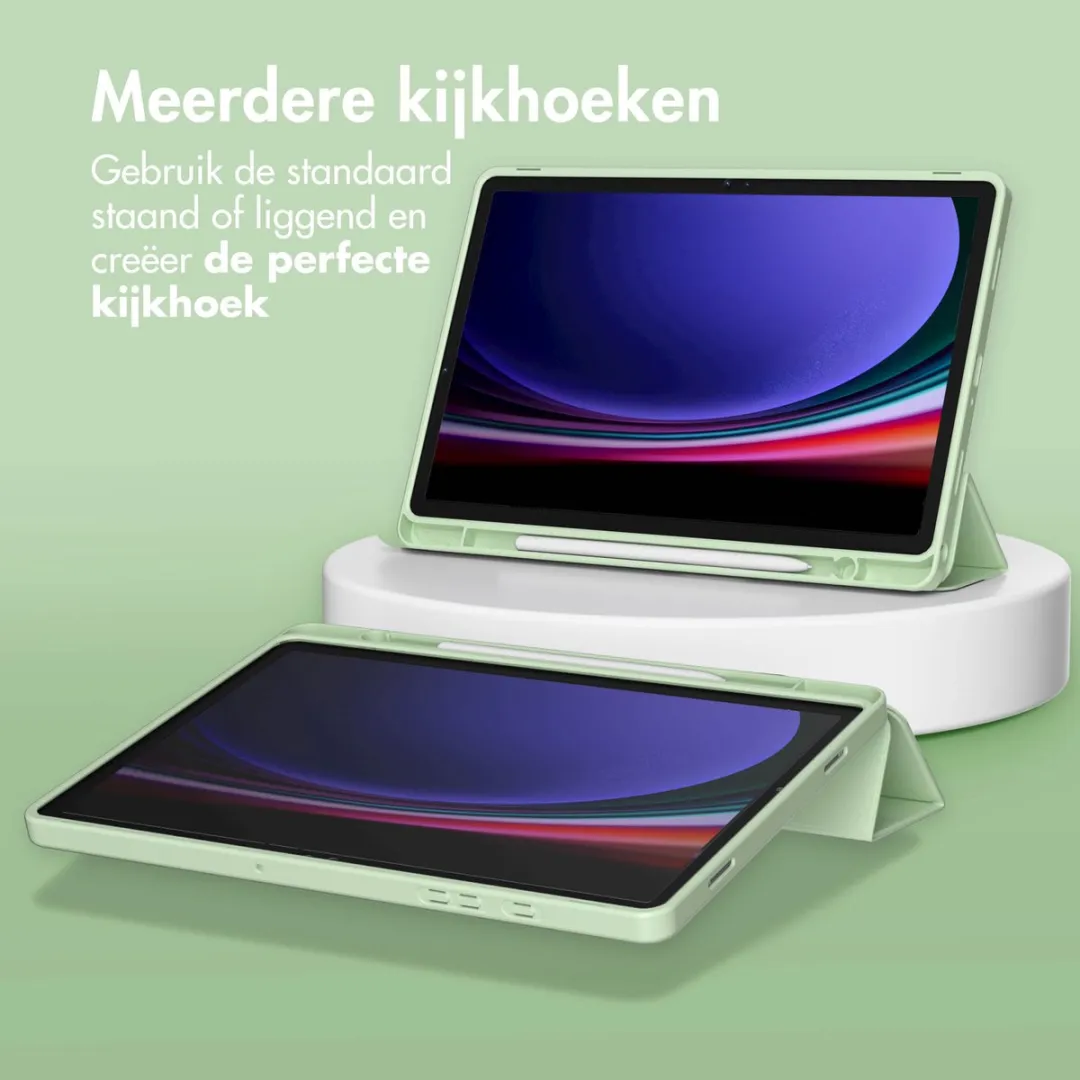Accezz Tablethoes Samsung Galaxy Tab A9 Plus SH00071312 - Lichtgroen
