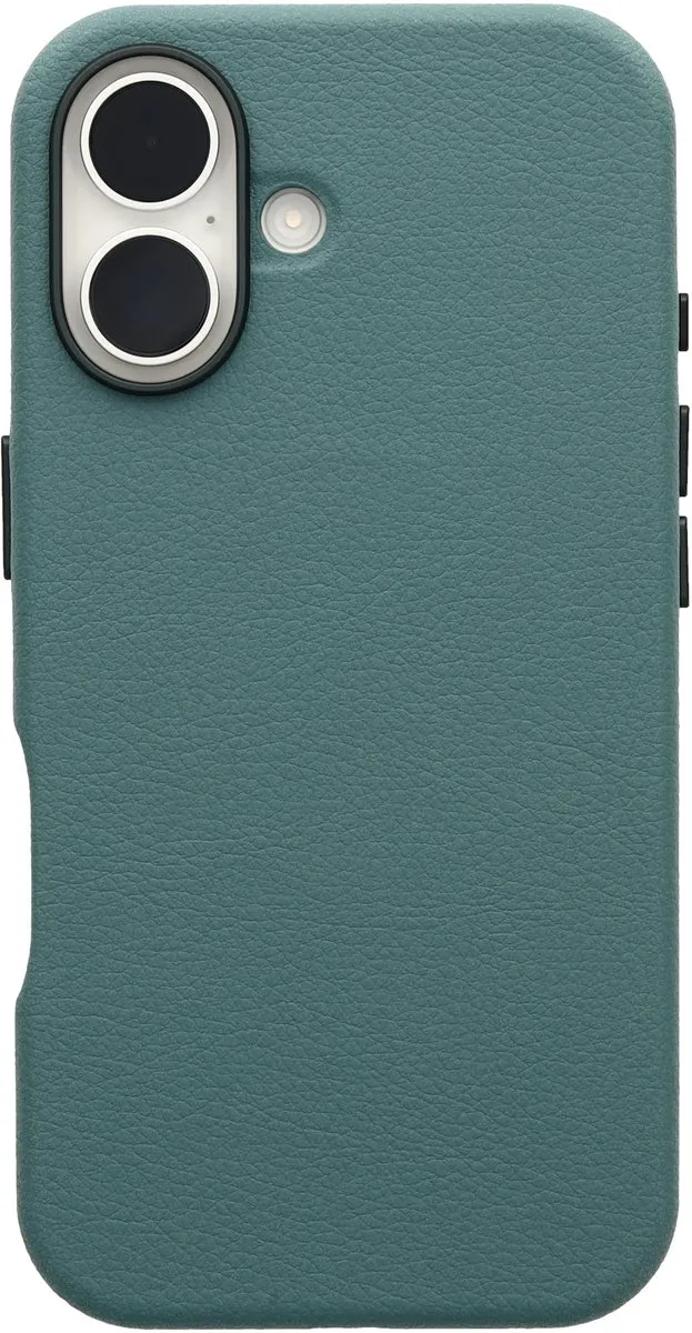 OtterBox Symmetry Cactus Leather Case iPhone 16 - Blauw - afbeelding 6 van 6