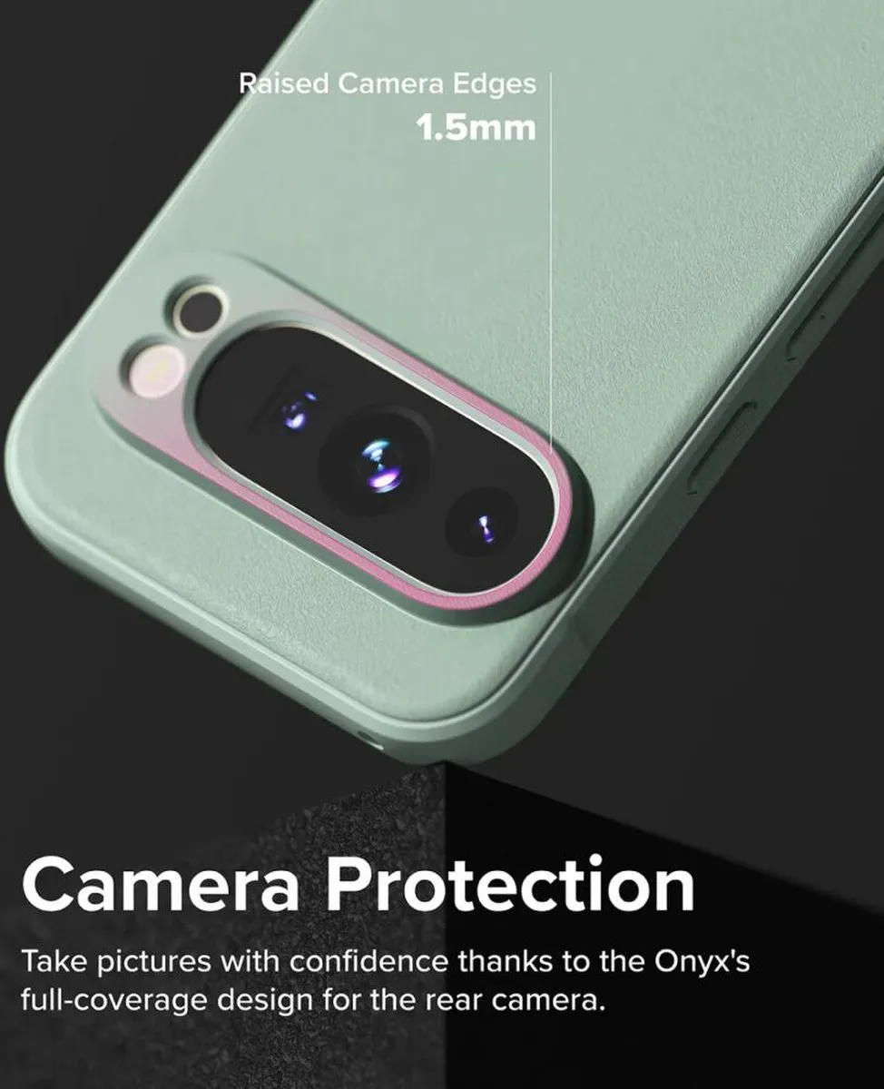 Ringke Onyx Hoesje Google Pixel 9 Pro - Mint Groen
